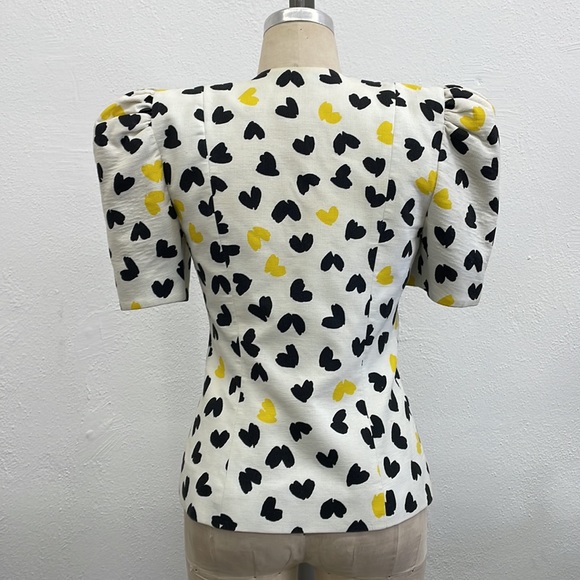 SOLD….Raul Blanco Vintage Puff Sleeve Short Sleeve Jacket - Picture 3 of 9